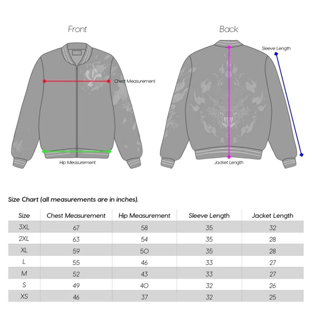 Dispel Red Dragon Sukajan Bomber Jacket Size S Unisex NWT - Picture 5 of 16
